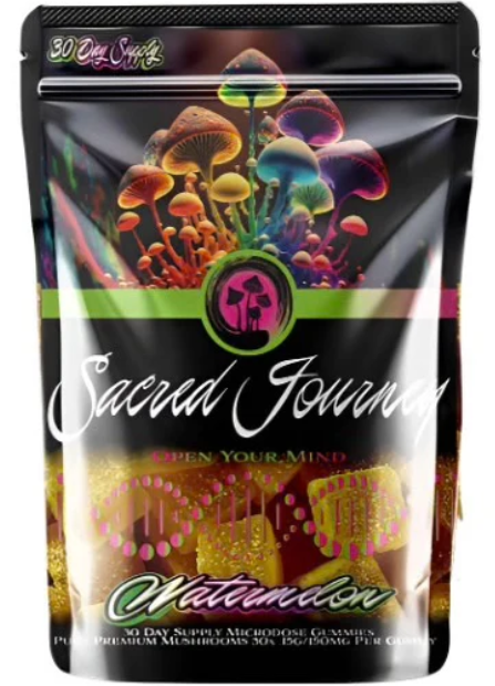 SACRED JOURNEY PROPRIETARY BLEND MUSHROOM GUMMIES (30CT BAG)