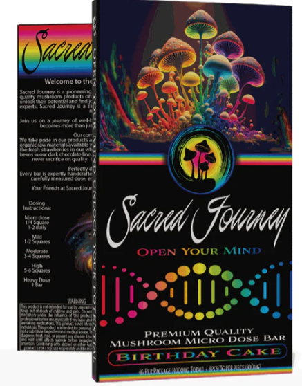SACRED JOURNEY 4G MUSHROOM CHOCOLATE BAR