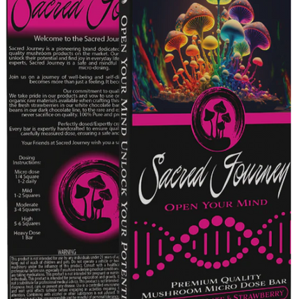 SACRED JOURNEY 4G MUSHROOM CHOCOLATE BAR
