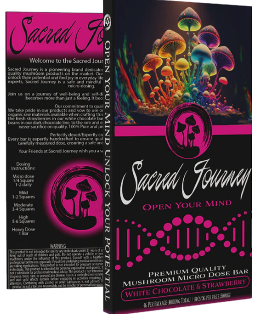SACRED JOURNEY 4G MUSHROOM CHOCOLATE BAR