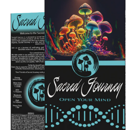 SACRED JOURNEY 4G MUSHROOM CHOCOLATE BAR