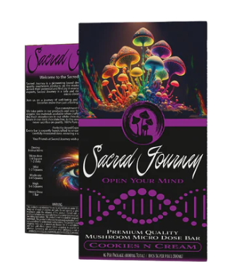 SACRED JOURNEY 4G MUSHROOM CHOCOLATE BAR