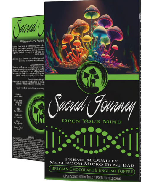 SACRED JOURNEY 4G MUSHROOM CHOCOLATE BAR