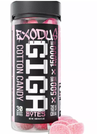 EXODUS 15000MG GUMMY JAR (30PC/JAR)