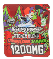 FLYING HORSE THCP BLEND INFUSED GUMMIES 1200MG/GUMMY (80CT JAR)