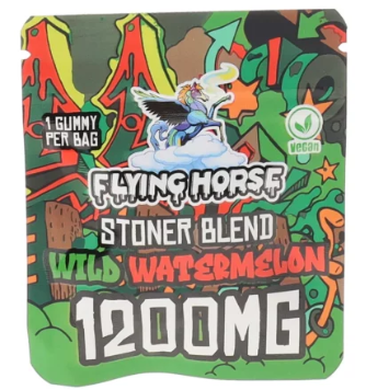 FLYING HORSE THCP BLEND INFUSED GUMMIES 1200MG/GUMMY (80CT JAR)