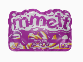 MMELT 40G MUSHROOM MICRODOSE GUMMIES BOX (3PC/PK , 20PK/BOX)