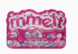 MMELT 40G MUSHROOM MICRODOSE GUMMIES BOX (3PC/PK , 20PK/BOX)