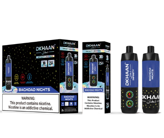 DKHAAN INFINITY EDITION 25K DISPOSABLE (5CT DISPLAY)