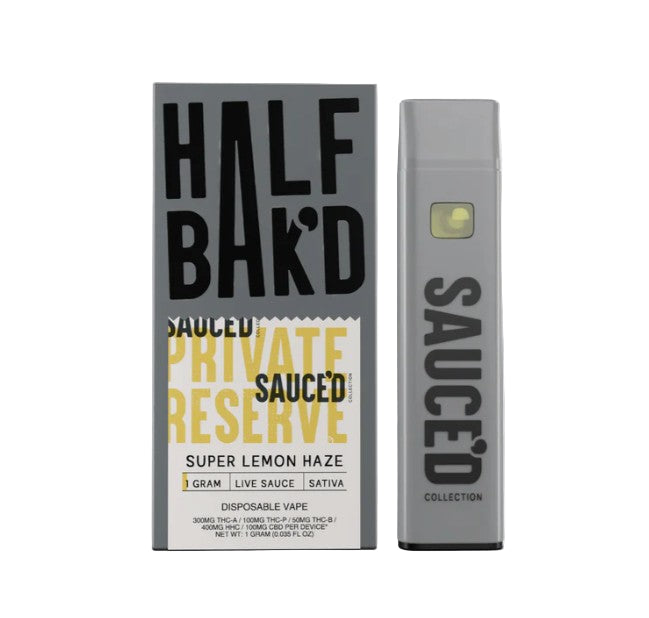 HALF BAK'D SAUCE'D COLLECTION PRIVATE RESERVE 1G DISPOSABLE