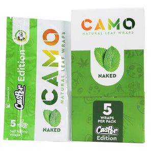 CAMO NATURAL LEAF WRAPS 5PK/25CT CASPER EDITION