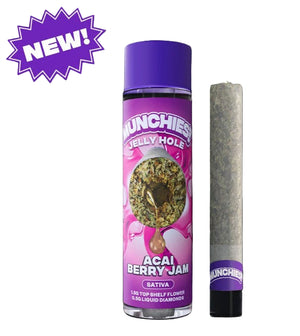 DELTA MUNCHIES 2G THCA JELLY HOLLES PRE ROLL