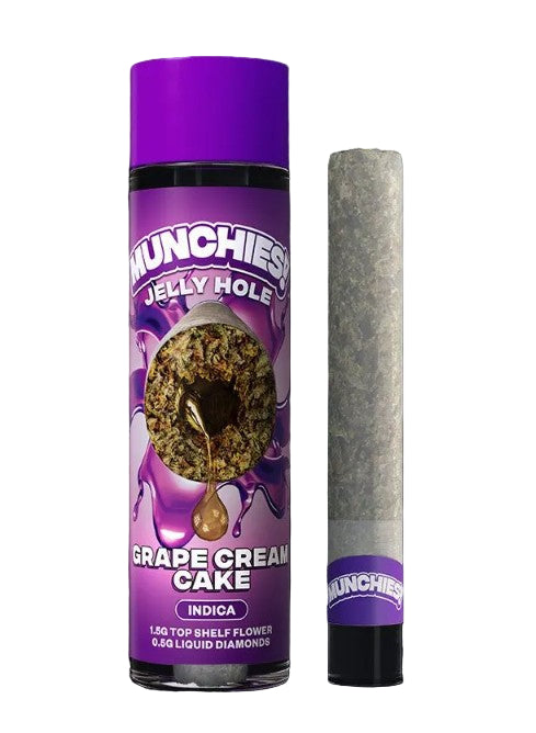 DELTA MUNCHIES 2G THCA JELLY HOLLES PRE ROLL