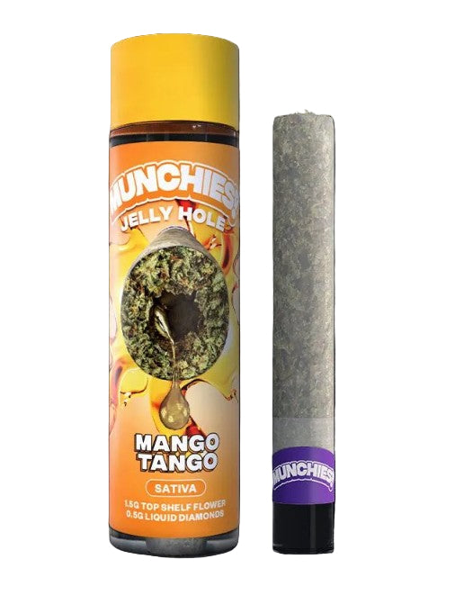 DELTA MUNCHIES 2G THCA JELLY HOLLES PRE ROLL
