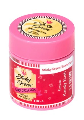 STICKY GREEN CANDY COLLECTION 3.5G THC-A FLOWER
