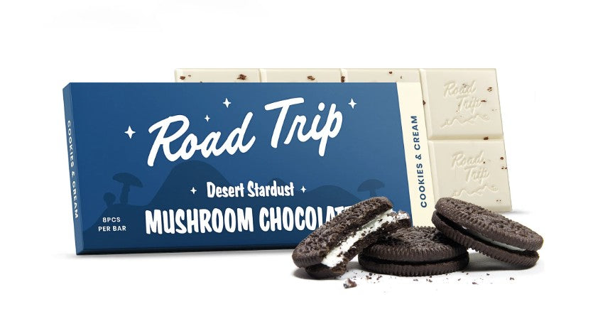 ROAD TRIP DESERT STARDUST BLEND MUSHROOM CHOCOLATE BAR