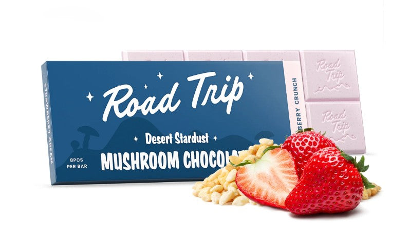 ROAD TRIP DESERT STARDUST BLEND MUSHROOM CHOCOLATE BAR