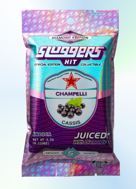 SLUGGERS 0.7G THC-A DIAMOND JUICED PRE ROLL (5CT/PK)