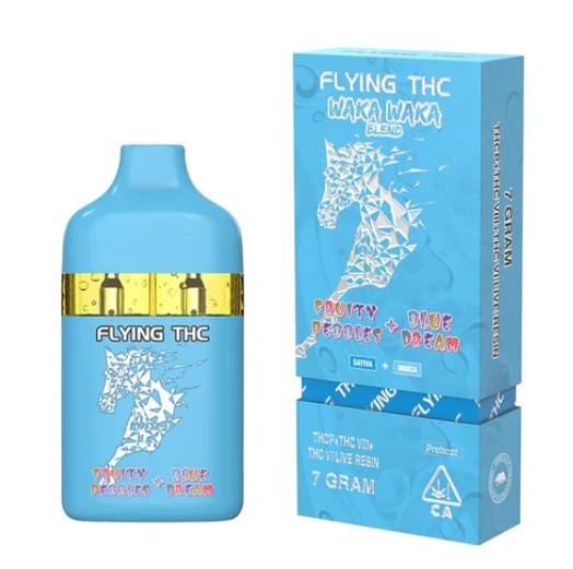 FLYING THC WAKA WAKA BLEND (THCP + THC VIII + THC VI LIVE RESIN) 7 GRAM DISPOSABLE
