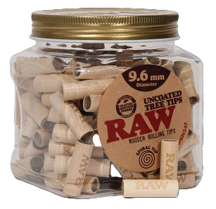 RAW UNCOATED WOODEN TREE TIPS
