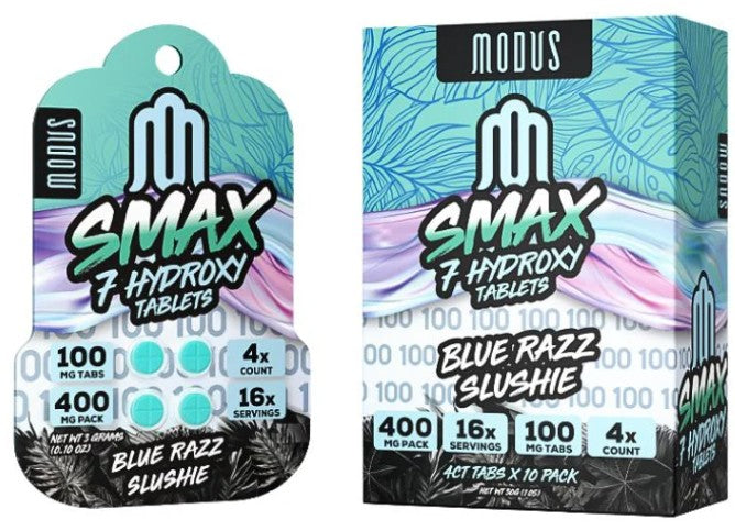 MODUS SMAX 7HYDROXY 100MG PER TAB (4CT TAB) (10 PACK DISPLAY)