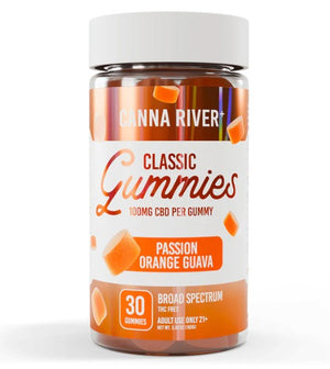 CANNA RIVER CBD CLASSIC GUMMIES BROAD SPECTRUM 3000MG JAR