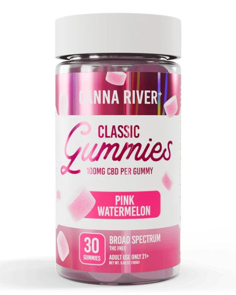 CANNA RIVER CBD CLASSIC GUMMIES BROAD SPECTRUM 3000MG JAR
