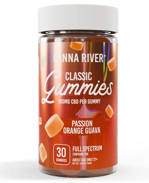 CANNA RIVER CBD CLASSIC GUMMIES FULL SPECTRUM 3000MG JAR