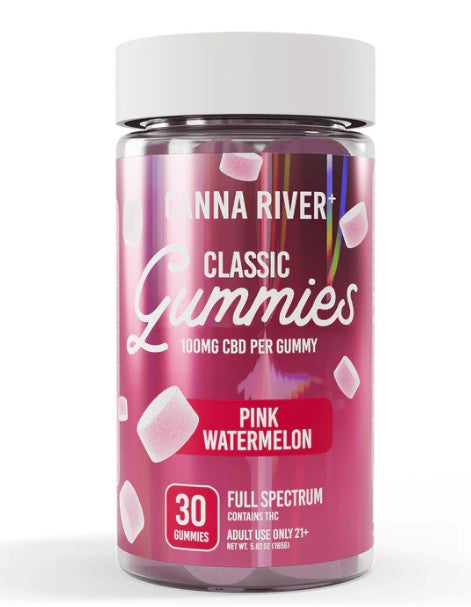 CANNA RIVER CBD CLASSIC GUMMIES FULL SPECTRUM 3000MG JAR