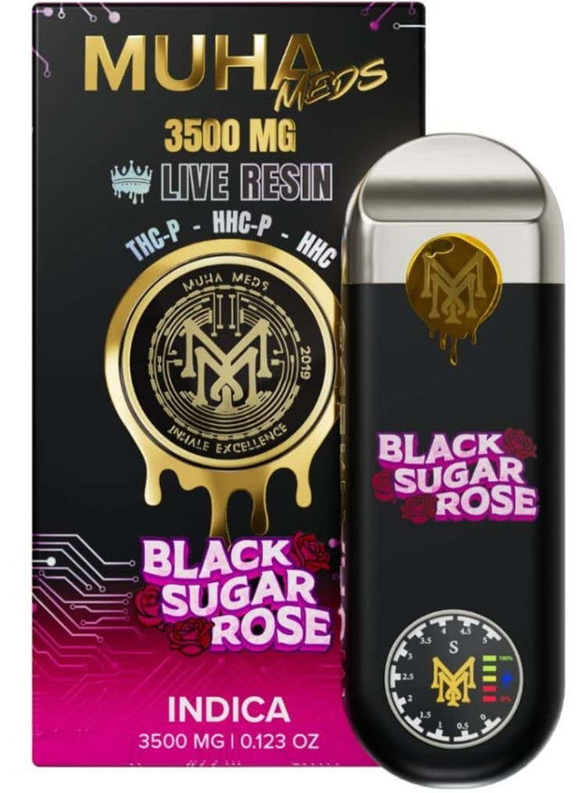 MUHA MEDS 3500MG LIVE RESIN DISPOSABLE (5CT DISPLAY)