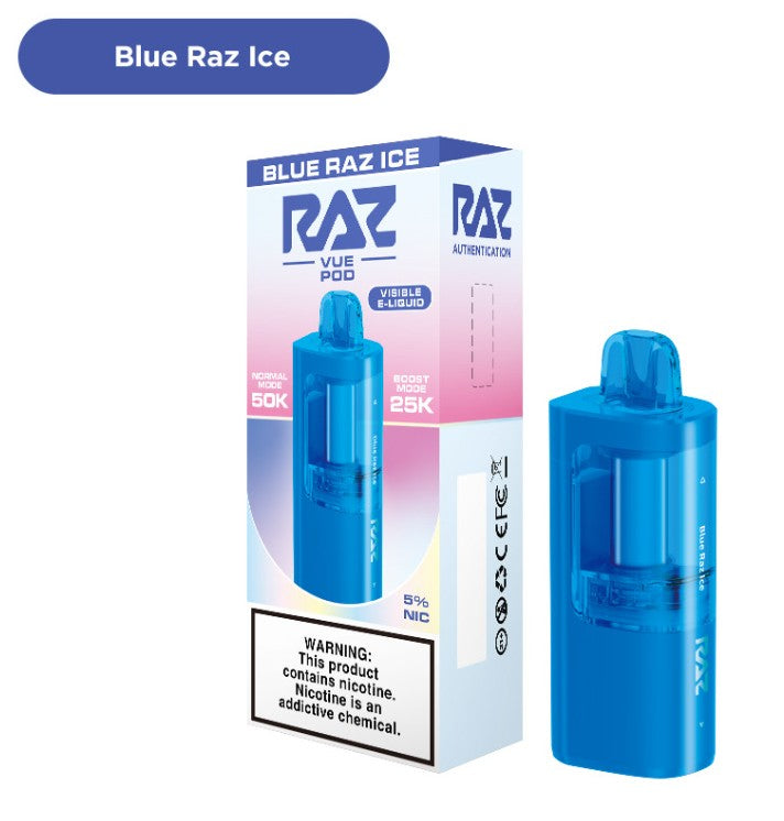 RAZ VUE 50K DISPOSABLE PODS (5CT DISPLAY)