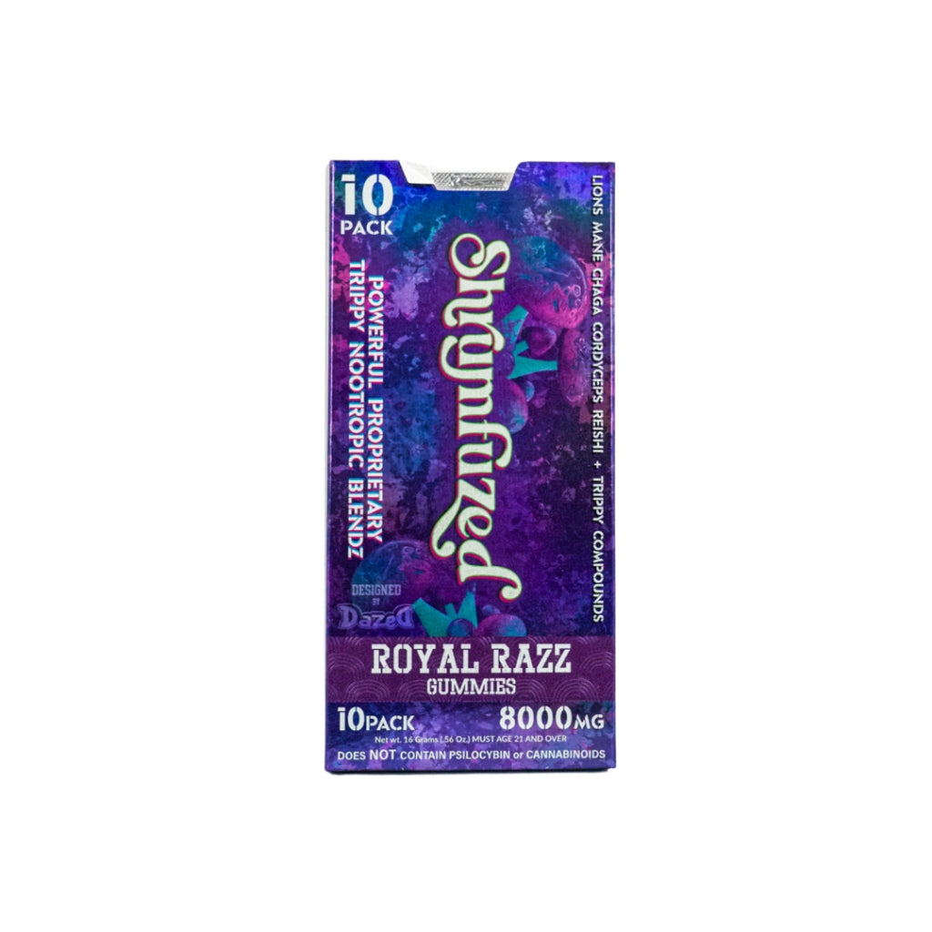 SHRUMFUZED 800MG GUMMIES TRIPPY NOOTROPIC BLEND