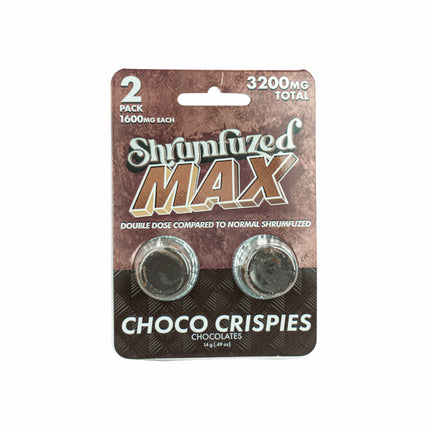 SHRUMFUZED MAX 3200MG DOUBLE DOSE MUSHROOM CHOCOLATE (2CT/PACK)