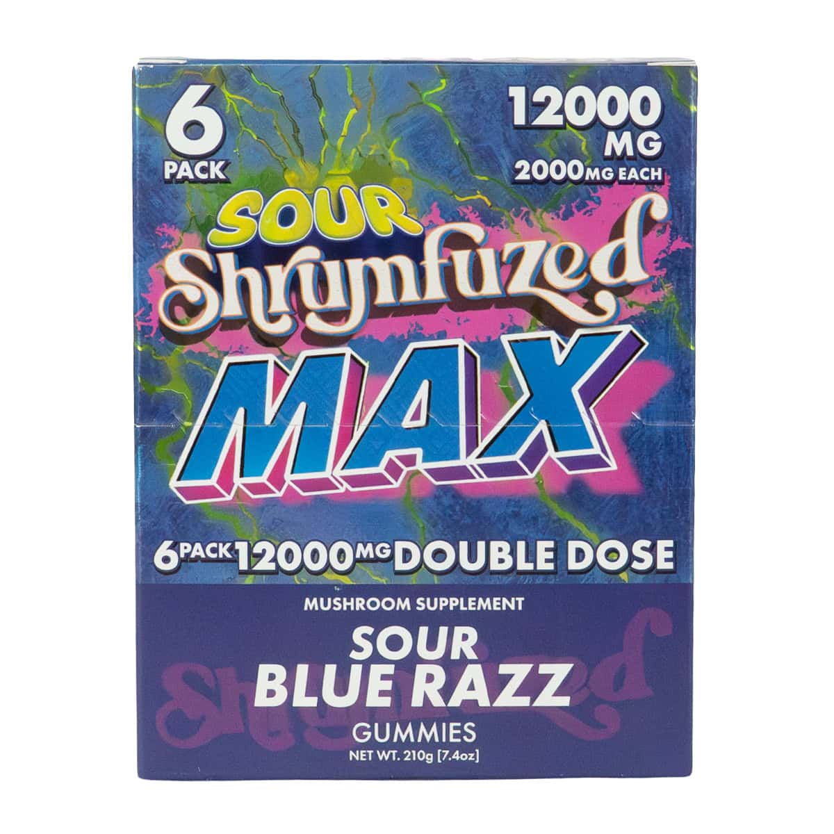 SHRUMFUZED MAX 12000MG MUSHROOM GUMMIES (6CT/PACK)