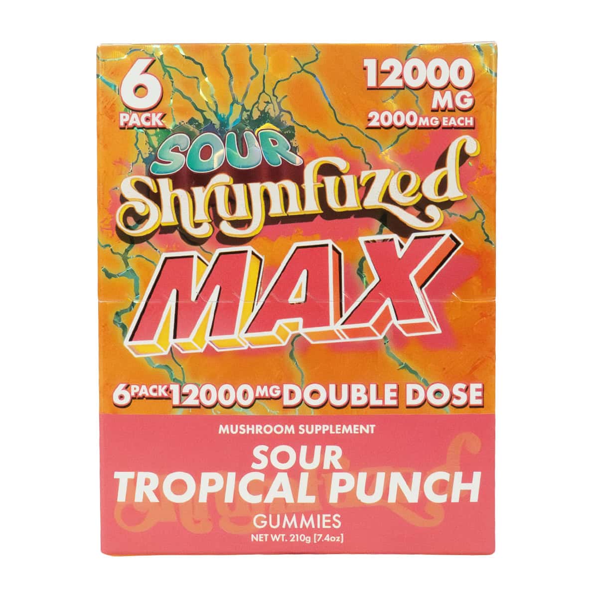 SHRUMFUZED MAX 12000MG MUSHROOM GUMMIES (6CT/PACK)