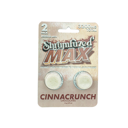 SHRUMFUZED MAX 3200MG DOUBLE DOSE MUSHROOM CHOCOLATE (2CT/PACK)