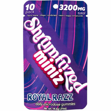 SHRUMFUZED MINIZ 3200MG MUSHROOM GUMMIES (10CT/PACK)