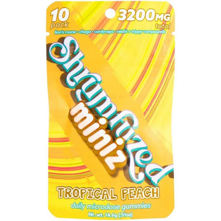 SHRUMFUZED MINIZ 3200MG MUSHROOM GUMMIES (10CT/PACK)