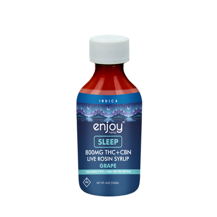 ENJOY HEMP 4OZ LIVE ROSIN THC SYRUP