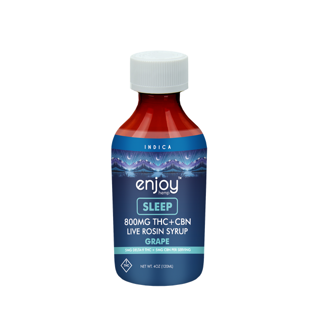 ENJOY HEMP 4OZ LIVE ROSIN THC SYRUP