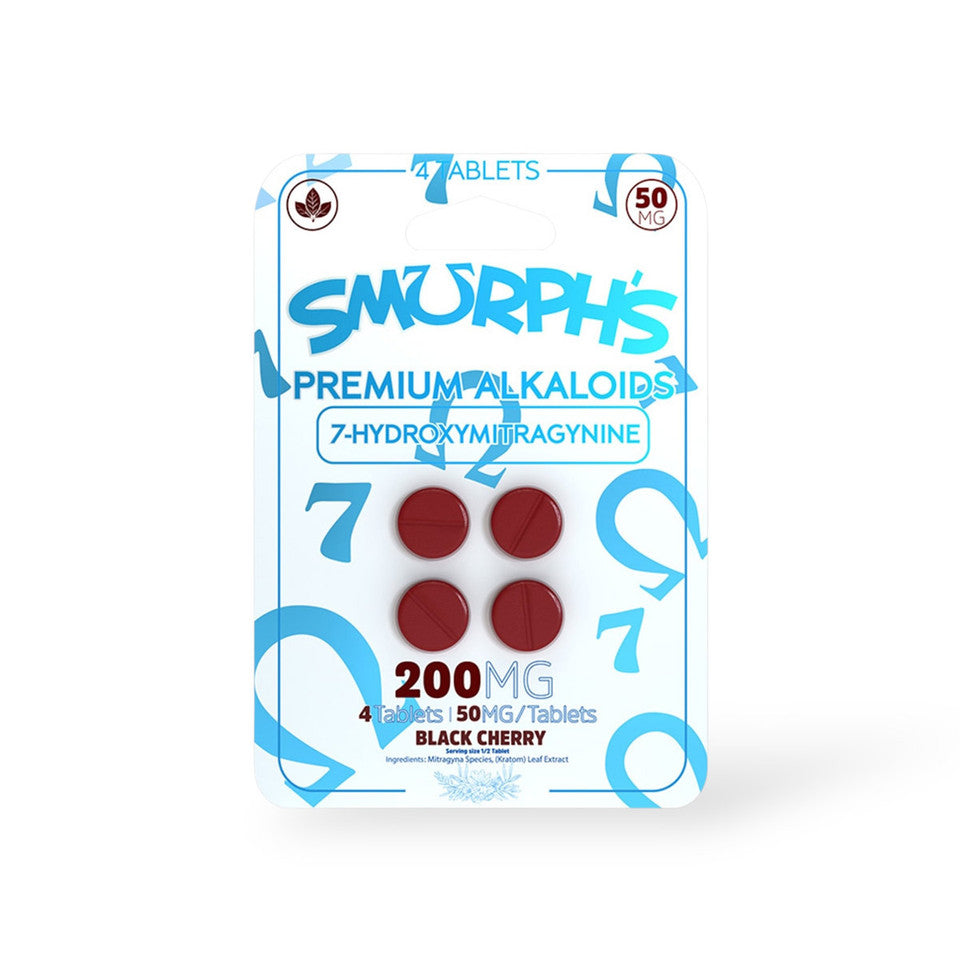 SMURPH'S 7-HYDROXY 50MG TABLET (4CT PACK)