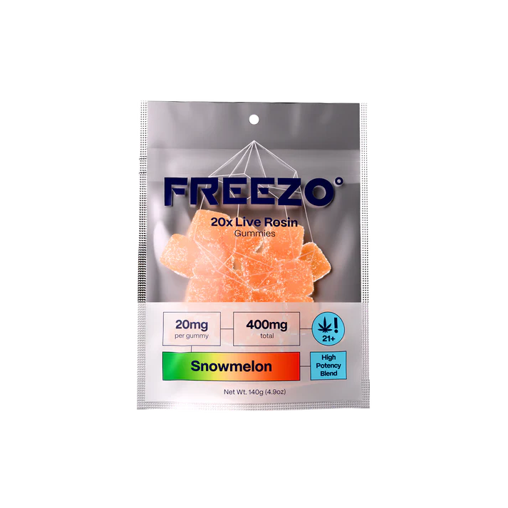 FREEZO 20MG LIVE ROSIN GUMMIES (20CT/BAG , 400MG/BAG)
