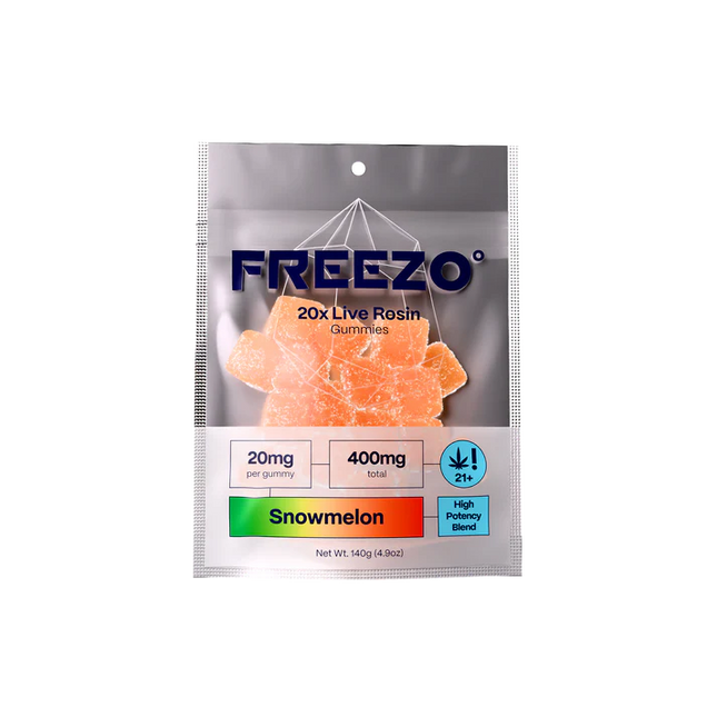 FREEZO 20MG LIVE ROSIN GUMMIES (20CT/BAG , 400MG/BAG)