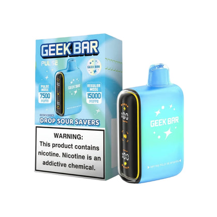 GEEK BAR PULSE 15000 5% DISPOSABLE 5CT DISPLAY