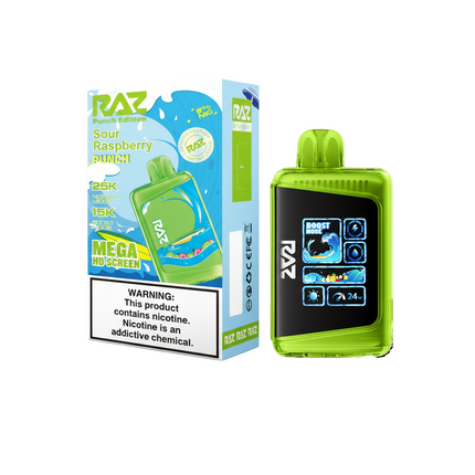 RAZ PUNCH EDITION 5% DISPOSABLE (5CT/DISPLAY)
