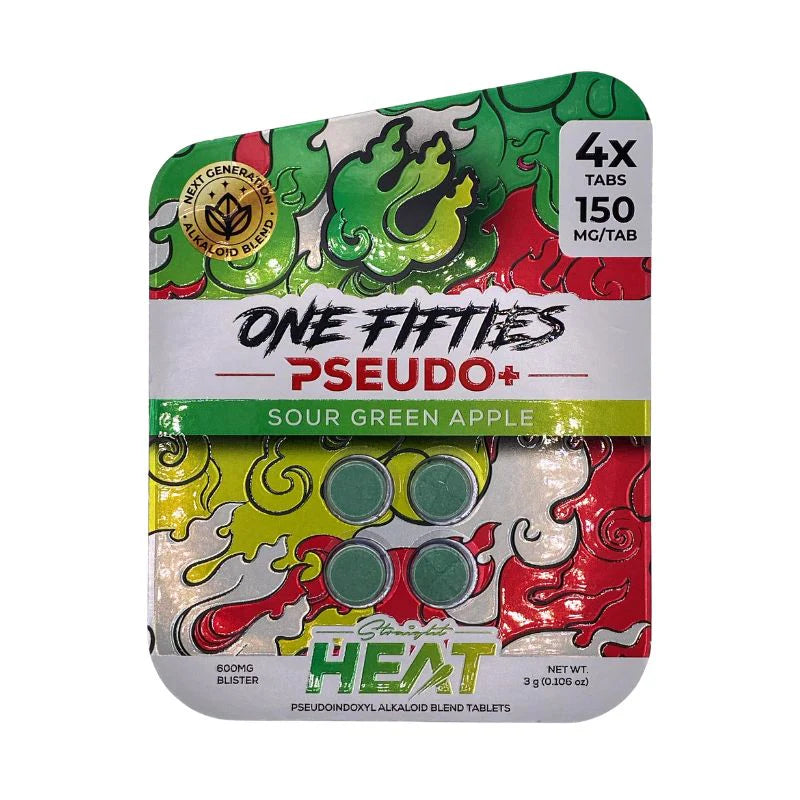 HEAT ONE FIFTIES PSEUDO 150MG PER TAB (4CT PACK)