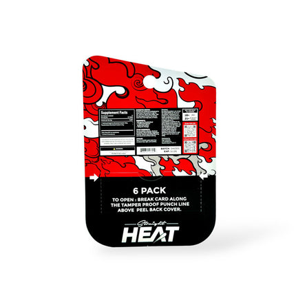 STRAIGHT HEAT INFERNO BLEND (7-HYDROXY + PESUDO) 25MG TABLET (6CT PACK)