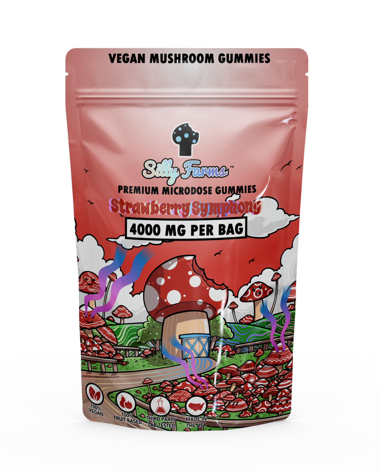 SILLY FARMS PREMIUM MICRODOSE GUMMIES 4000MG PER BAG