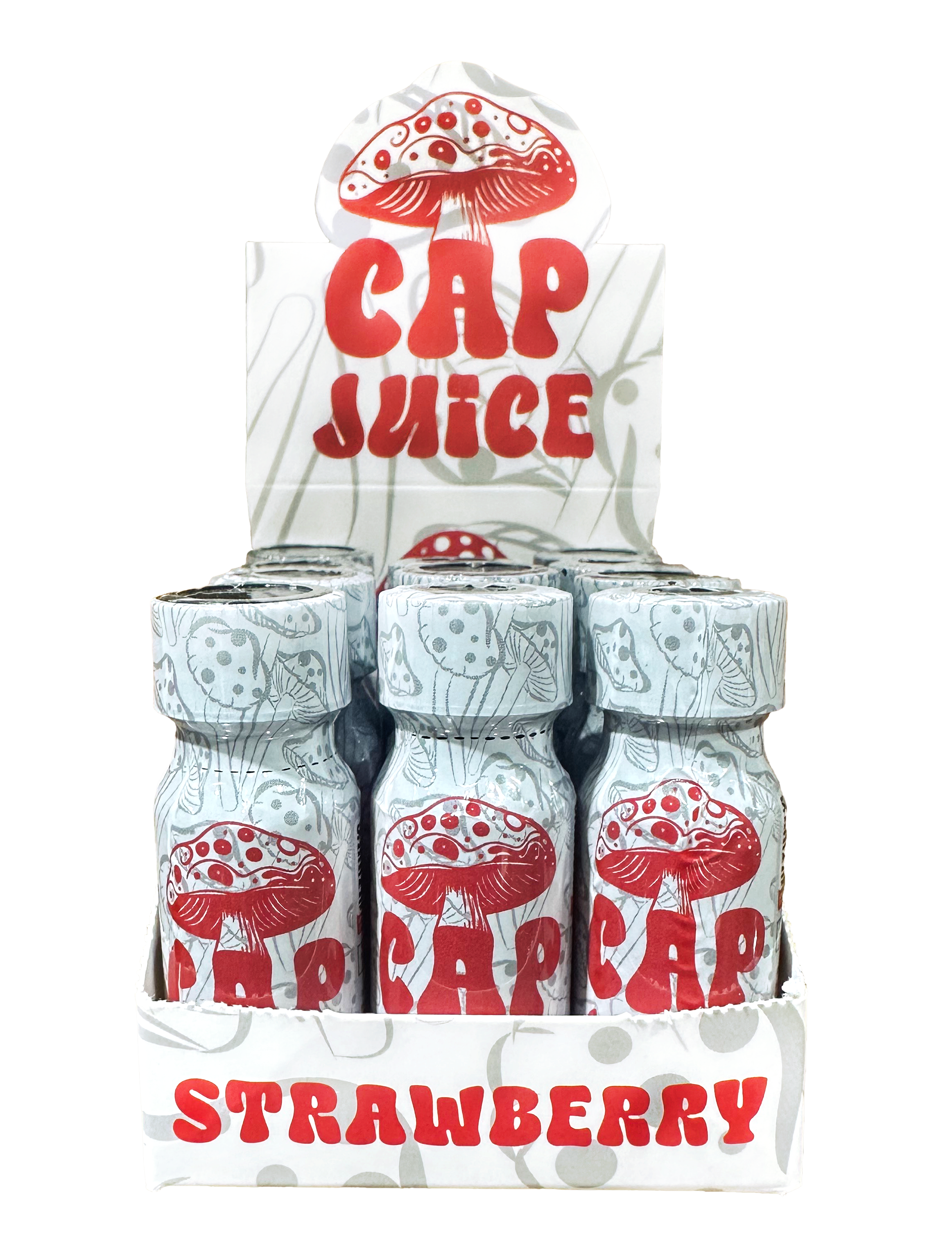 CAP JUICE 15ML MUSHROOM SHOT (12CT/DISPLAY)