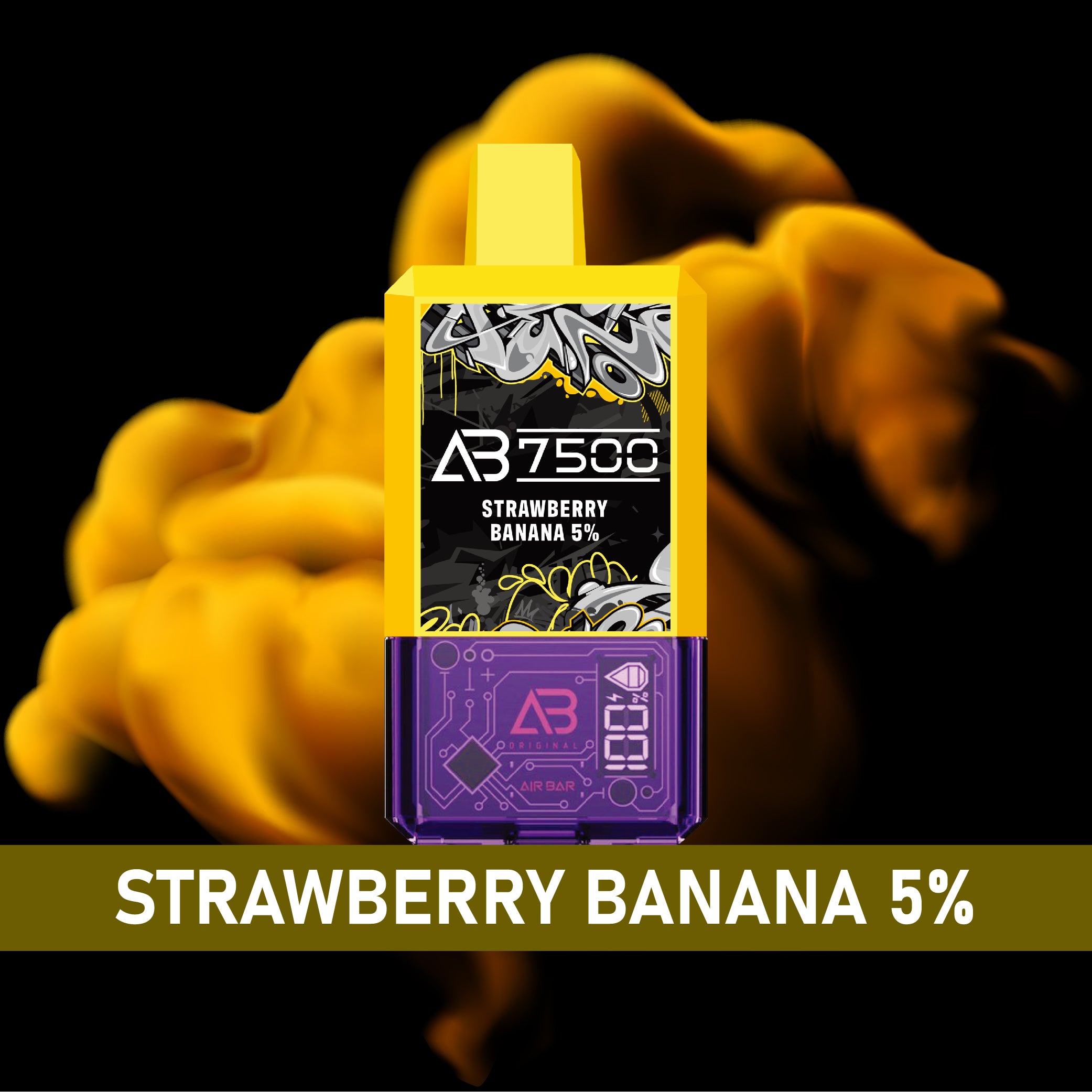 AIR BAR AB7500 5% DISPOSABLE 10CT/DISPLAY